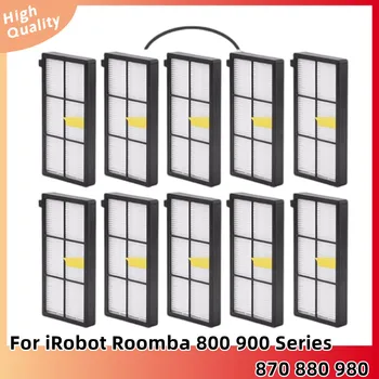 10 יח ' מסנן Hepa אביזר iRobot Roomba 800 900 הסדרה 870 880 980 אבק רובוטים מחליפים חלקים