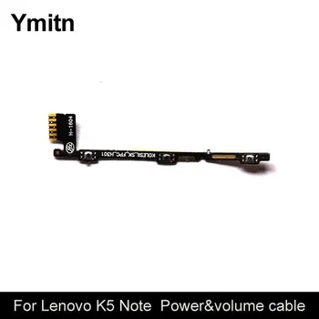 100% חדש Ymitn דיור אתחול כוח נפח להגמיש כבלים מקש ההפעלה / כיבוי לחצן קרש קטן בצד מפתח עבור Lenovo הערה K5
