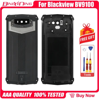 100% חדש סוללה מקורית לכסות דיור חזרה case עבור Blackview BV9100 הכיסוי האחורי תיקון החלפת אביזרים חלקים