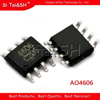 10pcs AO4606 SOP8 4606 סופ A04606 SMD POWER MOSFET חדש ומקורי