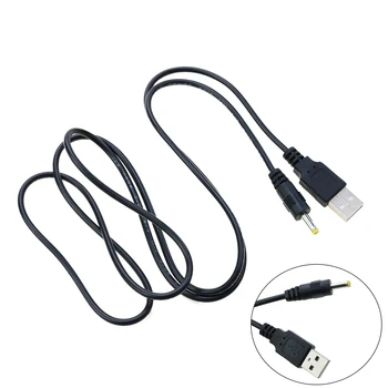 10pcs USB זכר ל-DC 4.0x1.7mm לחבר 5V תשלום חשמל כבל טעינה כבל עבור Sony PSP 1000/2000/3000
