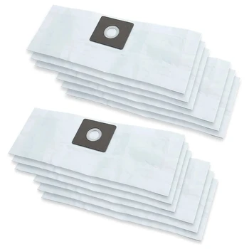 12 חבילת שקיות ואקום על ניקיון 9066800 2-2.5 גלון סוג B ו QAM70 ואקום, פרמיה חד פעמית מסנן שקיות נייר