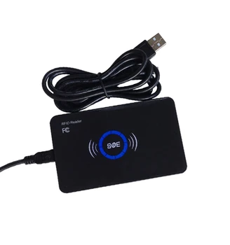 13.56 Mhz RFID Reader 14443A קירבה חכם IC כרטיס USB חיישן הקורא Win8/אנדרואיד/OTG נתמך