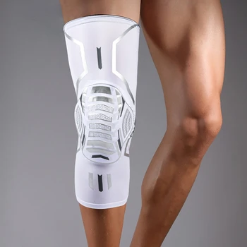 1Pc ברך דחיסה תמיכת הברך Shockproof מגיני ברכיים הברך שרוול על ריצה משותפת של דלקת פרקים משכך כאבים גברים נשים