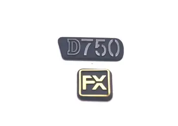 1pcs FX ו-D750 מול לוגו מודל הרישוי שלט חלקי תיקון עבור ניקון D750 SLR