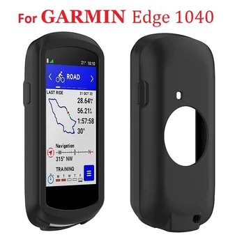 1PCS עבור Garmin Edge 1040 GPS אופניים המחשב סיליקון במקרה רך כיסוי מגן הלם הוכחה מגן Shell