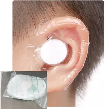 20/60pcs משודרג פלסטיק עמיד למים אטמי אוזניים שמפו תיקון עמיד למים אטמי אוזניים באוזן מדבקות אוזן מגן כובע מקלחת כלי