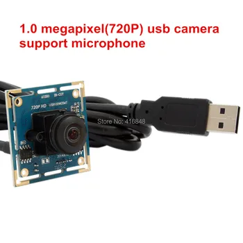 2018 רחב זווית usb מצלמה 170 מעלות עדשת עין הדג 1280X720 hd UVC חינם מנהל התקן usb מצלמת אינטרנט מצלמה נייד Mac, Linux, Windows