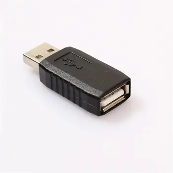 2019 השחור החדש USB 2.0 זכר מיקרו נקבה מתאם תקע ממיר Usb הסיטוניים 100pcs/lot