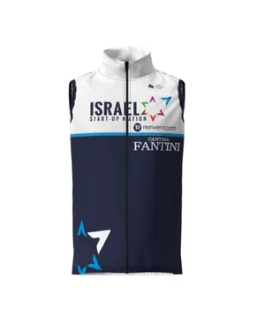 2021 ישראל סטארט-אפ ניישן צוות של קיץ כחולים וחולצת רכיבה על אופניים האפוד ח 