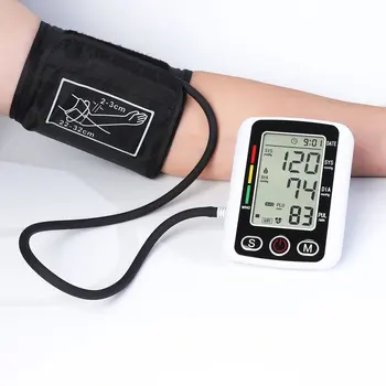 2022 Hematomanometer דיגיטלי היד מנטר דופק, קצב לב קצב מטר מכשיר רפואי, ציוד מיני מד לחץ דם