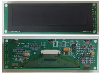 3.12 אינץ 16PIN SPI צהוב/כחול OLED מודול SSD1322 לנהוג IC 256*64 מקבילים 3.3 V, 5V