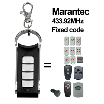 433MHz הדלת שלט רחוק תואם עם Marantec דיגיטלי 302 304 313 מנחם 220 250 252 433.92 mhz קוד קבוע Keyfob