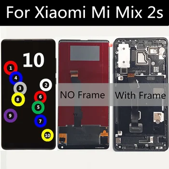 5.99 LCD Xiaomi MI לערבב 2 תצוגת LCD מסך מגע דיגיטלית הרכבה החלפת xiaomi MI mix2s מסך LCD