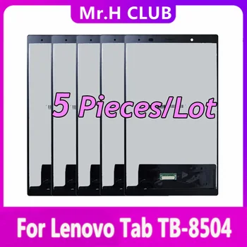 5 יח ' LCD עבור Lenovo Tab 4 TB-8504 LCD TB-8504F TB-8504N TB-8504X TB-8504P תצוגת LCD מסך מגע זכוכית חיישן הרכבה