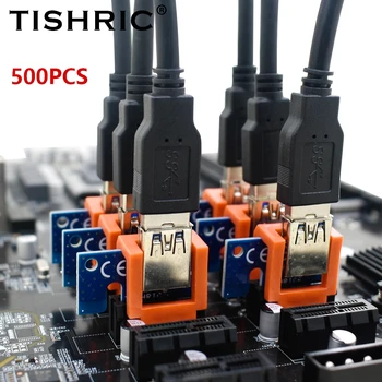 500PCS TISHRIC קמה 1X לוח אבזם חלים PCIE X1 Card קבוע לוח האם מרובים PCI-E X1 חריץ עבור ביטקוין ETH כרייה כורה
