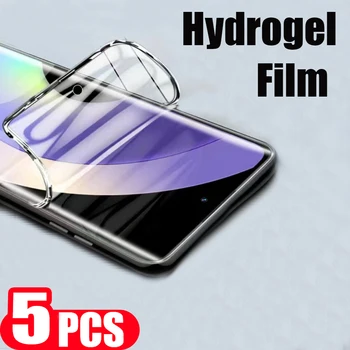 5Pcs רך כיסוי מלא Hydrogel סרט Realme 11 10 9 GT ניאו 5 SE C55 3 3T GT2 pro plus טלפון מגן מסך מגן סרט