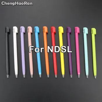 ChengHaoRan 10pcs לגעת עט עבור נינטנדו DS Lite DSL NDSL פלסטי חדש, משחק וידאו עט המשחק אביזרים צבע אקראי