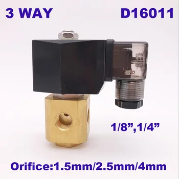 D16011 נורמלי לפתוח/לסגור משחק ישיר פליז גז שסתום 0 לחץ התחל 1/8