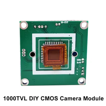DIY 1000TVL CMOS צבע HD לוח מצלמה אנלוגית מיני אבטחה CCTV מצלמה PCB מודול המצלמה