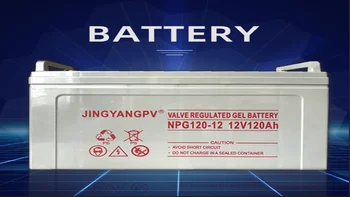 EASYSUNNSOLAR 12V 120AHLead חומצה batería דה ג ' ל es adecuado para energía השמש y cargador דה batería דה vehículo eléctrico