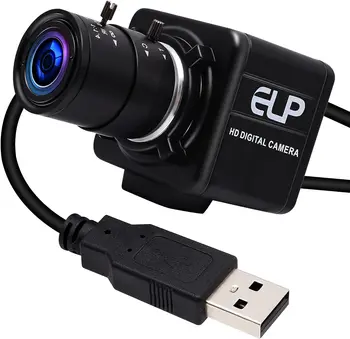 ELP אינטרנט USB מצלמה 2MP OV4689 עם 2.8-12 מ 