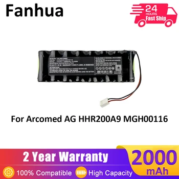 Fanhua סוללה 9.6 V עבור Arcomed AG HHR200A9 MGH00116 מתאים הפומפה לי זלוף SP6000 רפואי החלפת סוללה