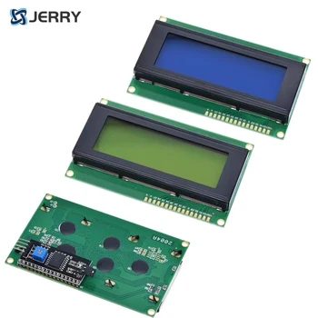 IIC/I2C/פעמיי 2004 סדרתי כחול ירוק עם תאורה אחורית LCD מודול עבור Arduino UNO R3 MEGA2560 20 X 4 LCD2004