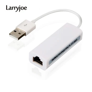 Larryjoe USB 2.0 fast Ethernet 10/100 רשת RJ45 LAN כרטיס מתאם פלאג 100Mb