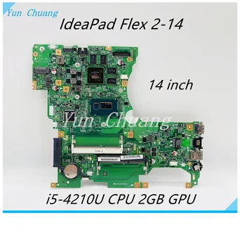 LF14M MB 13281-1 448.00X01.0011 הלוח האם Lenovo Flex2-14 Flex 2 14 מחשב נייד לוח אם עם i5-4210U מעבד 2GB GPU