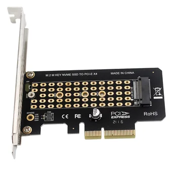 M. 2 NVME מ-המפתח PCI-E X4 מתאם כרטיס הרחבה כרטיס תמיכה מ-המפתח NVME PCI-E פרוטוקול SSD תאימות ל-PCI-E X4/X8/X16