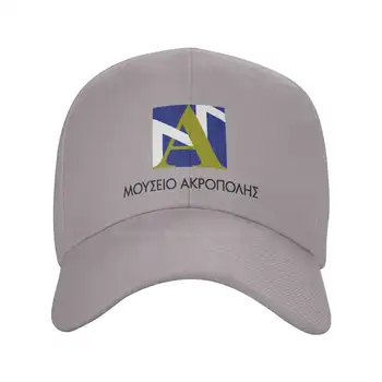 Mouseio Akropolis איכותי לוגו ג ' ינס כובע כובע בייסבול כובע סרוג