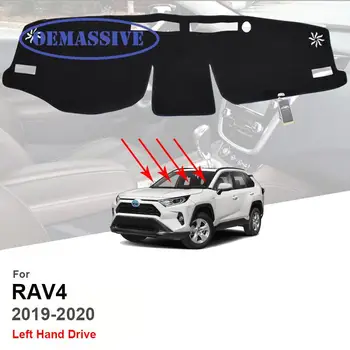 OEMASSIVE עבור טויוטה RAV4 XA50 2019 2020 לוח המחוונים במכונית כיסוי דאש מחצלת מחצלות השמש צל משטח נגינה פלטפורמה אביזר השטיח