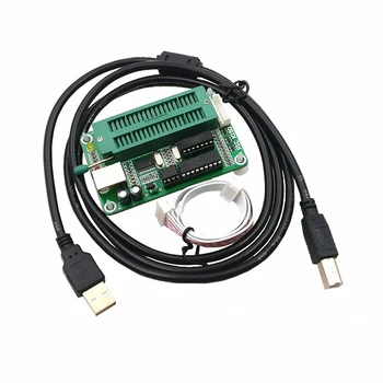 PIC K150 ICSP מתכנת USB אוטומטי תכנות לפתח מיקרו +USB כבל ICSP