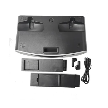 PS VR2 תחנת טעינת עמוד VR בקר טעינת Dock עם אוזניות דוכן תצוגת בקר מטענים