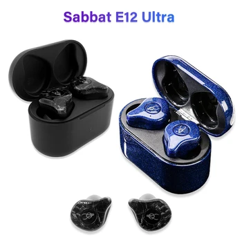 Sabbat E12 אולטרה אוזניות Bluetooth תואם-5.2 TWS Wireless האוזניות Handfree עמיד למים סטריאו Qualcomm Aptx ספורט אוזניות