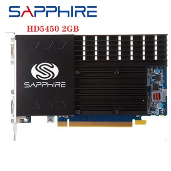 SAPPHIRE HD 5450 2GB כרטיס גרפי GPU עבור AMD HD6450 2GB 625/650Mhz Desktop Graphics כרטיס מסך Radeon HD 5450 2GB GDDR3 פעם