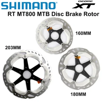 Shimano DEORE XT RT MT800 קרח נקודת טכנולוגיה בלם דיסק מרכז מנעול דיסק הרוטור אופני הרים דיסק MT800 140MM 160 מ 