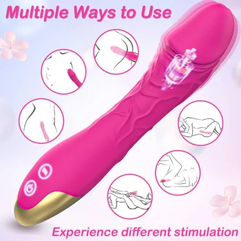 Sohimi אנאלי Clitorals ממריץ צעצועים למבוגרים עבור בני הזוג, G-Spot צעצועי סקס לנשים, סקס למבוגרים צעצועים, דילדו, עם 10 רוטט ויברטור