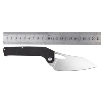TACRAY קיפול מטבח שף סכין מתקפל לקמפינג עם סכין VG10 להב פלדה אל חלד אנטי-גולש וארגונומי נועד