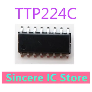 TTP224B-COBN TTP224C SOP16 4-כפתור מגע שבב מגע קיבולי IC