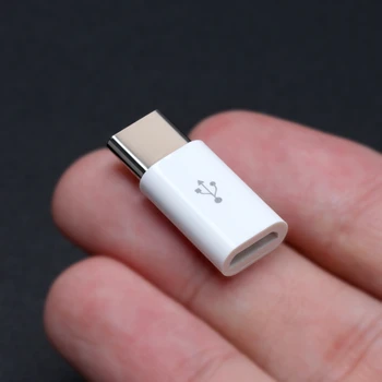 USB Type C זכר מחבר מיקרו Usb נקבה ממיר USB-C מתאם עבור טלפון חכם