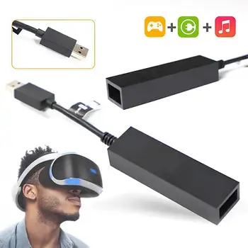 VR מתאם נייד Mini USB 3.0 זכר ונקבה VR ממיר עבור PS5 מסוף שחור ביצועים גבוהים VR מצלמה כבל מתאם