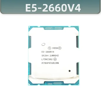 Xeon E5 2660V4 2.0 GHZ 14-ליבות 35MB SmartCache E5 2660 V4 FCLGA2011-3 105W