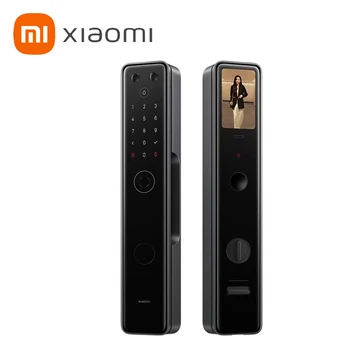 Xiaomi חכמים חיצוניים, מנעול דלת אלקטרוני M20 חזותי גדול מסך ביומטרי טביעת אצבע/הסיסמא/מפתח נעילה/USB חירום תשלום