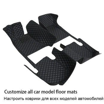 XMJXYC מותאם אישית המכונית מחצלות עבור פיג ' ו 301 2012-2019 אביזרי רכב פרטים בפנים שטיחים 100% כשיר