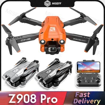 Z908 Pro 4K Drone HD מקצועית מצלמה כתום Mini4 רון אופטי זרימת לוקליזציה צדדי שלוש התחמקות ממכשולים Quadcopter