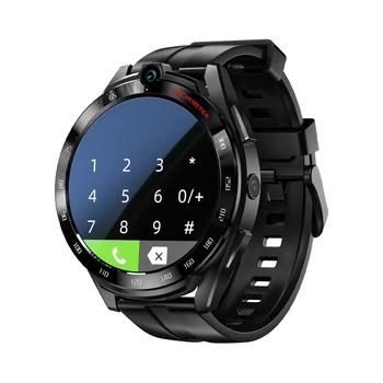 אנדרואיד Smart Watch טלפון ה-SIM כרטיס WiFi Dual מצלמות, GPS גברים לצפות לפקח על קצב לב 6G+128G 4G LTE שעונים חכמים ספורט כושר