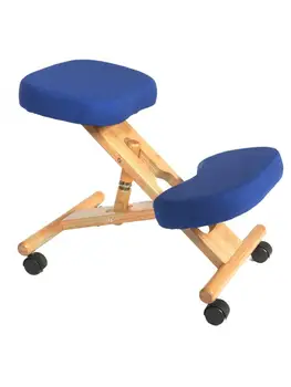 ארגונומי כורע כסא גלגלית שרפרף עץ Office תמיכה יציבה ריהוט ארגונומי כיסא איזון הגוף כאבי גב