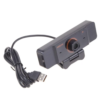 גבוהה-D 1080P מצלמת 2K מחשב PC Webcamera לשידור חי שיחות וידאו